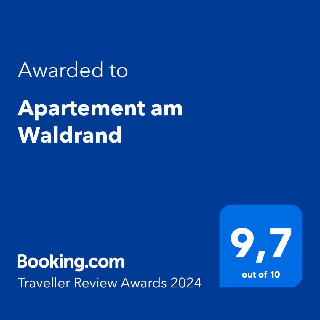 Apartement Am Waldrand Bad Wildbad Exteriér fotografie
